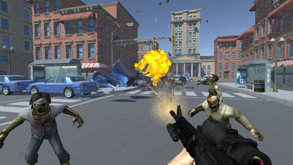 Zombie Shooting ۳D Offline fps - عکس بازی موبایلی اندروید