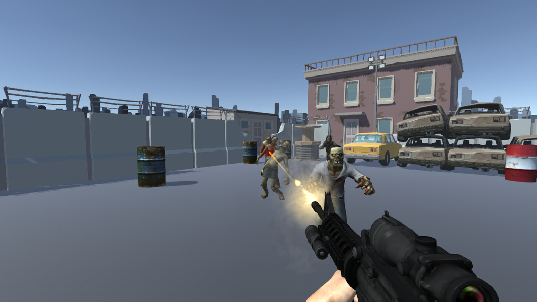 Zombie Shooting ۳D Offline fps - عکس بازی موبایلی اندروید
