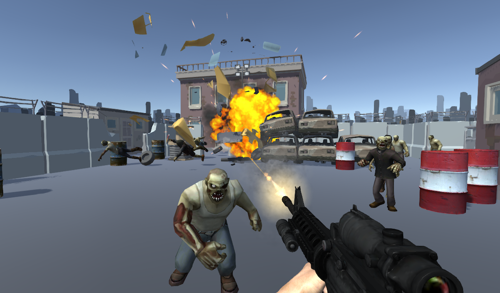 Zombie Shooting ۳D Offline fps - عکس بازی موبایلی اندروید
