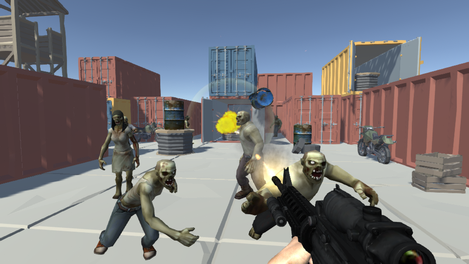 Zombie Shooting ۳D Offline fps - عکس بازی موبایلی اندروید