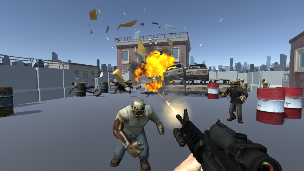 Zombie Shooting ۳D Offline fps - عکس بازی موبایلی اندروید
