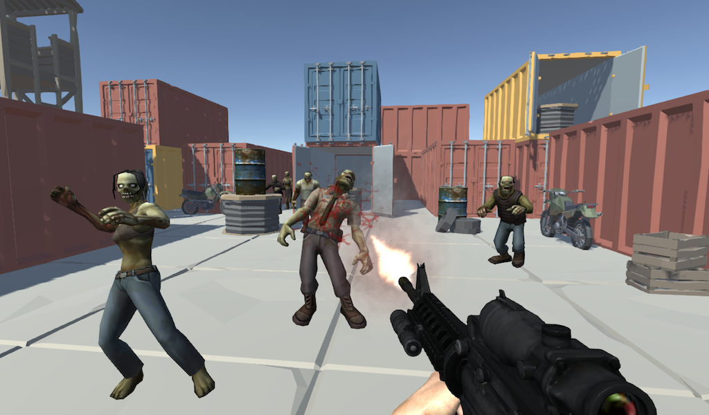 Zombie Shooting ۳D Offline fps - عکس بازی موبایلی اندروید