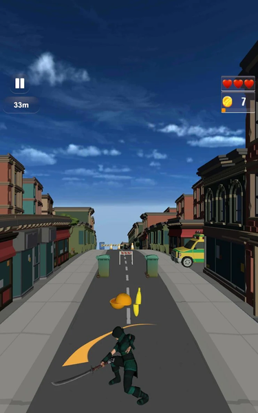 Ninja Run & Cut Fruit offline - عکس بازی موبایلی اندروید