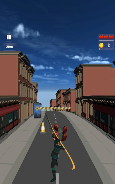 Ninja Run & Cut Fruit offline - عکس بازی موبایلی اندروید
