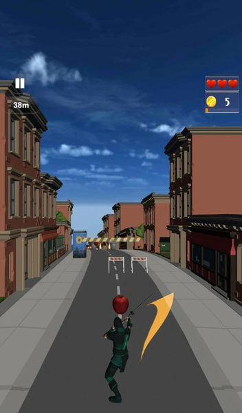 Ninja Run & Cut Fruit offline - عکس بازی موبایلی اندروید