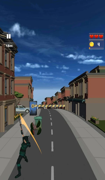 Ninja Run & Cut Fruit offline - عکس بازی موبایلی اندروید