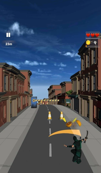 Ninja Run & Cut Fruit offline - عکس بازی موبایلی اندروید