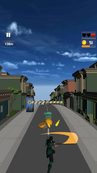 Ninja Run & Cut Fruit offline - عکس بازی موبایلی اندروید