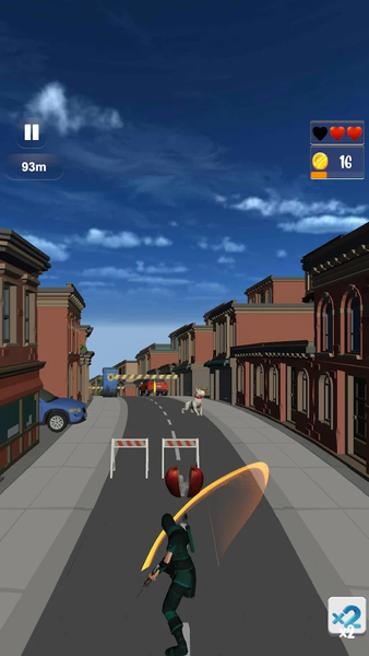 Ninja Run & Cut Fruit offline - عکس بازی موبایلی اندروید
