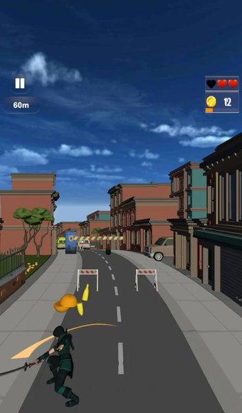 Ninja Run & Cut Fruit offline - عکس بازی موبایلی اندروید