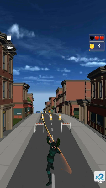 Ninja Run & Cut Fruit offline - عکس بازی موبایلی اندروید