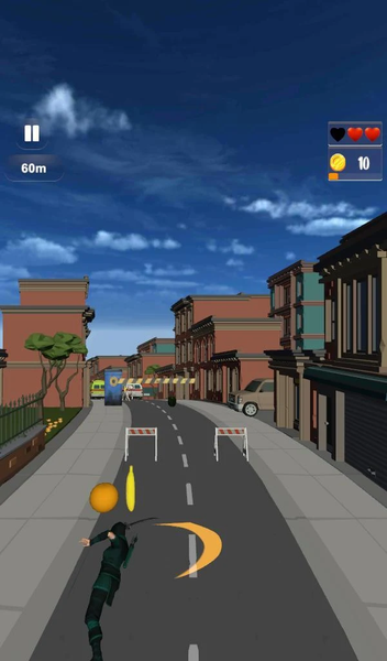 Ninja Run & Cut Fruit offline - عکس بازی موبایلی اندروید