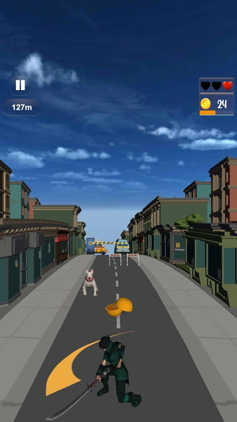 Ninja Run & Cut Fruit offline - عکس بازی موبایلی اندروید