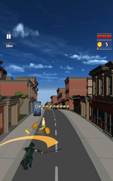 Ninja Run & Cut Fruit offline - عکس بازی موبایلی اندروید