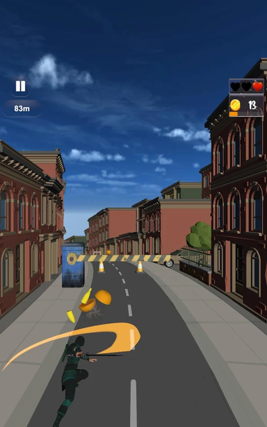 Ninja Run & Cut Fruit offline - عکس بازی موبایلی اندروید