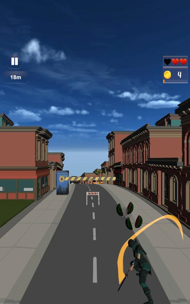 Ninja Run & Cut Fruit offline - عکس بازی موبایلی اندروید