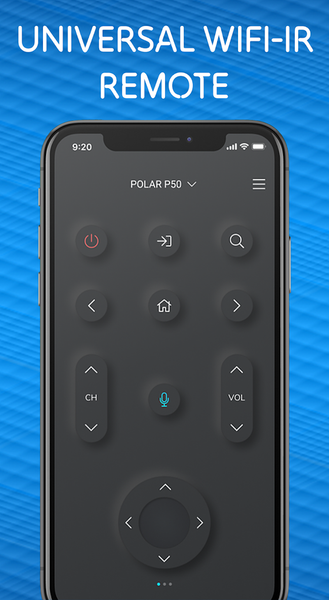 Universal TV Remote Smart Ctrl - Image screenshot of android app