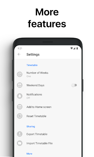 Class Timetable - Schedule App - Image screenshot of android app