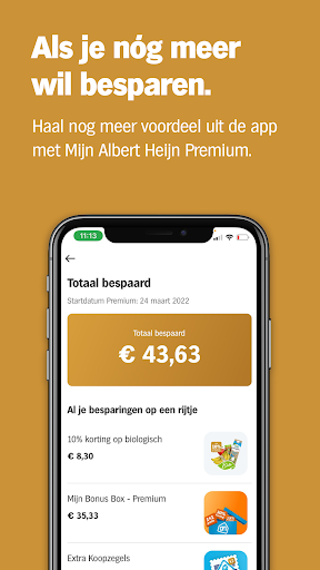 Albert Heijn supermarkt - Image screenshot of android app