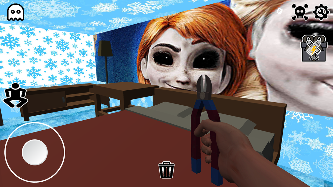 Escape Frozen: Prison Granny - Gameplay image of android game