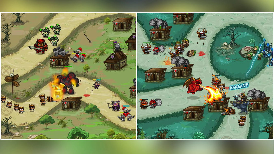 Demon Raid 2: Tower Defense - Gameplay image of android game