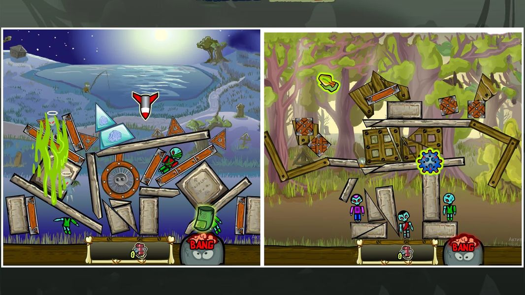 Under The Rubble: Physics Game - Gameplay image of android game