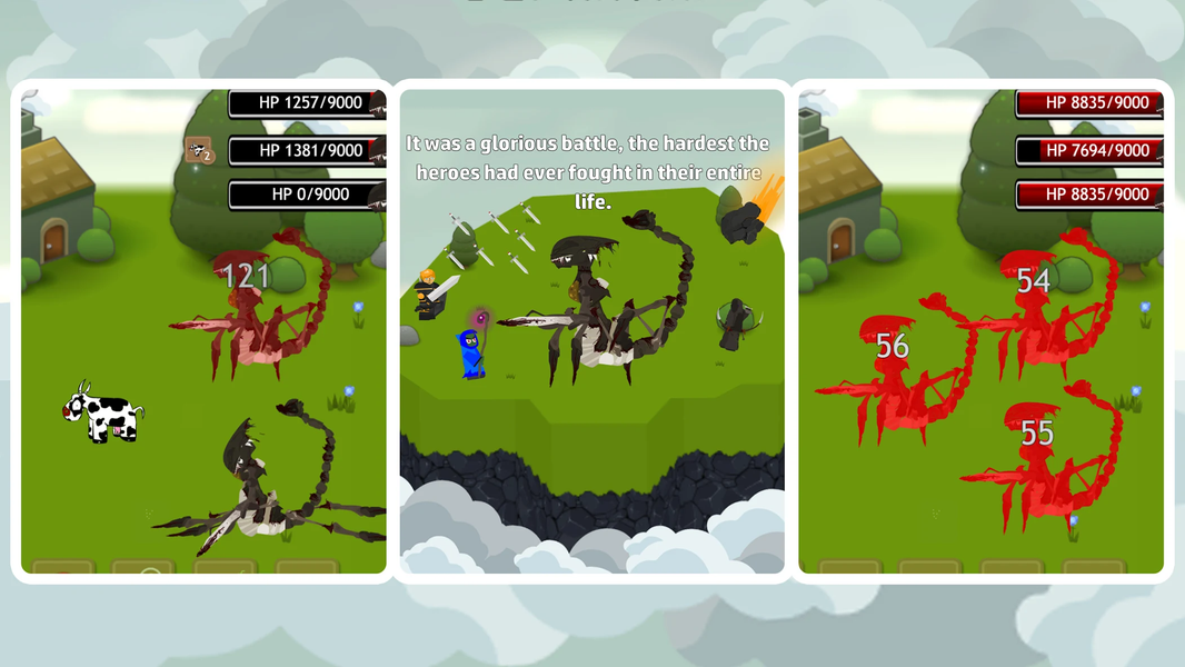 Arcalona: Turn-based Strategy - Gameplay image of android game