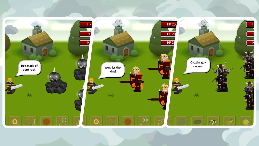 Arcalona: Turn-based Strategy - Gameplay image of android game