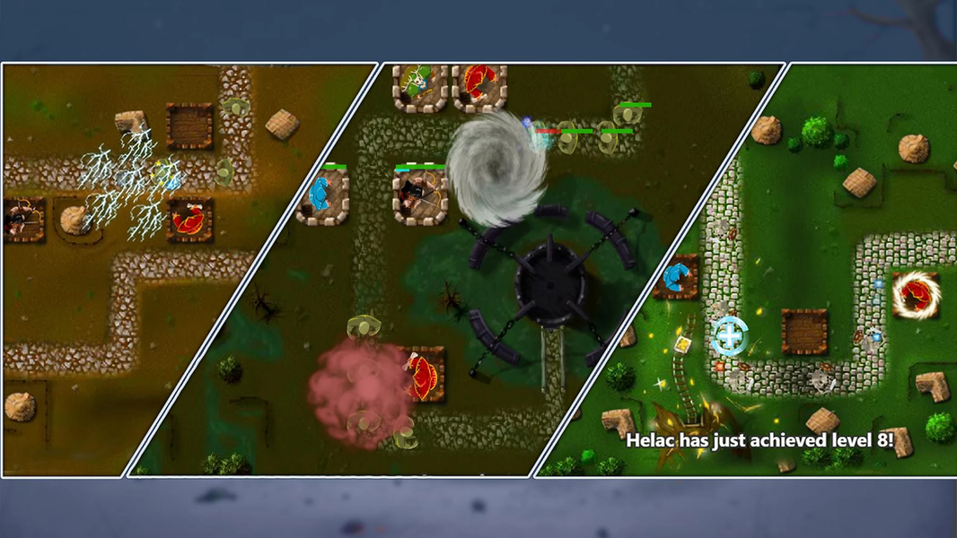 Heroes of Mangara: Strategy - Gameplay image of android game