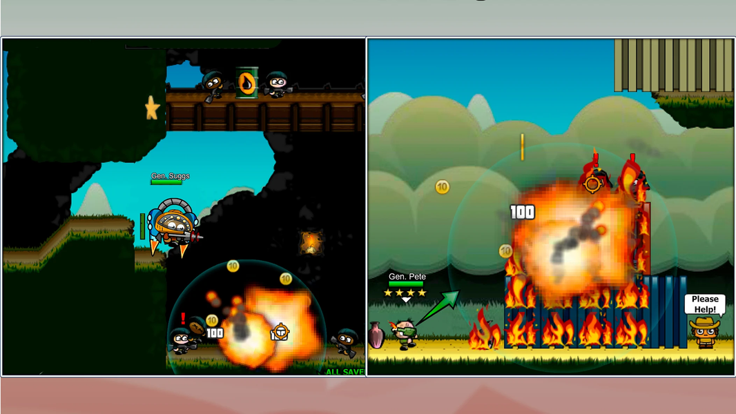 City Siege 3: Jungle Siege - Gameplay image of android game