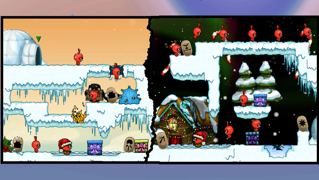 Dibbles 4: A Christmas Crisis - Gameplay image of android game