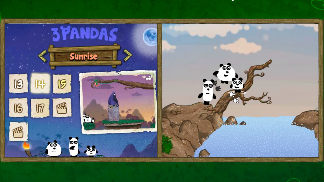 3 Pandas 2: Night - Logic Game - Gameplay image of android game