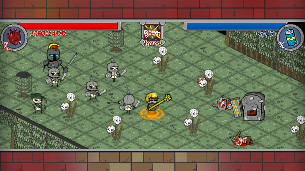 Loot Heroes: Action RPG - Gameplay image of android game