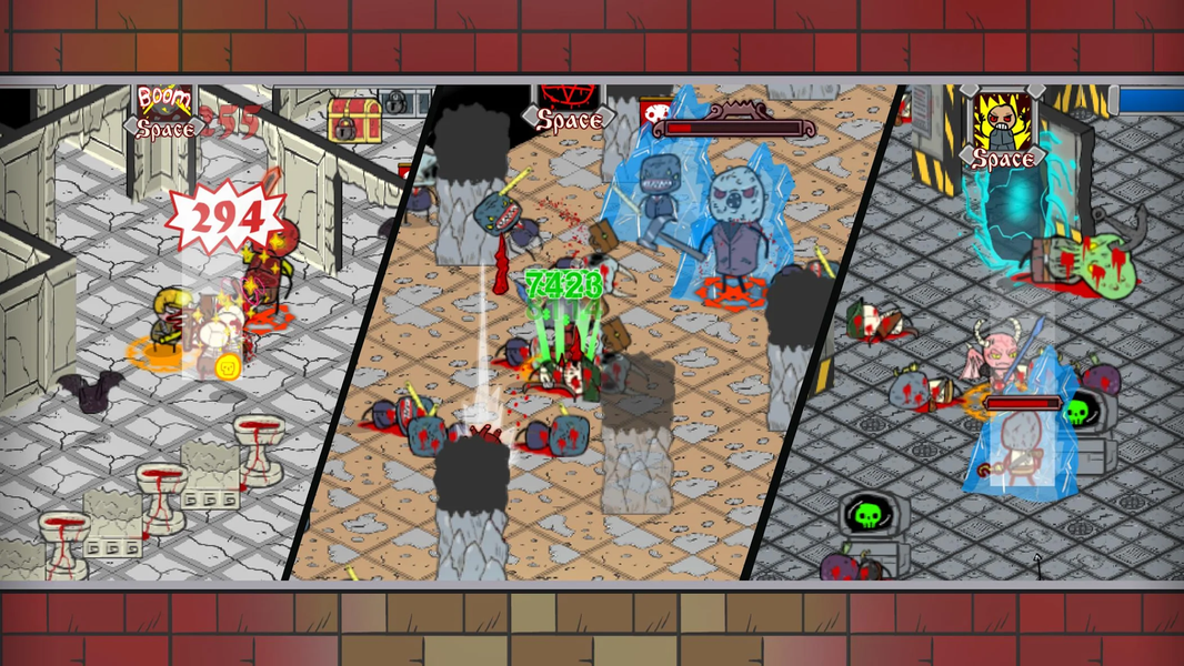 Loot Heroes: Action RPG - Gameplay image of android game