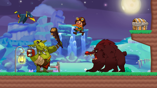 Jake Adventure Time-Jungle Run - Gameplay image of android game