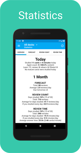 AnkiDroid Flashcards - عکس برنامه موبایلی اندروید