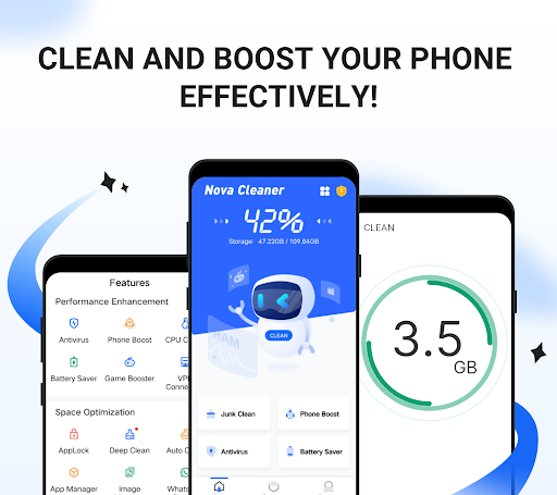 Nova Cleaner - Cleaner - عکس برنامه موبایلی اندروید