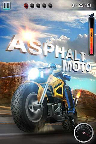 Asphalt Moto - Gameplay image of android game