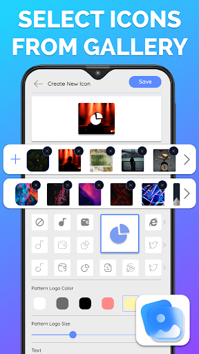 App Icon Editor & Changer - عکس برنامه موبایلی اندروید