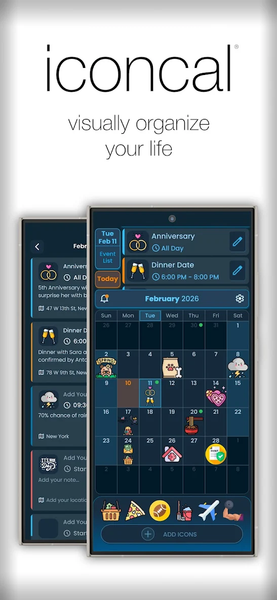 Iconcal - Image screenshot of android app