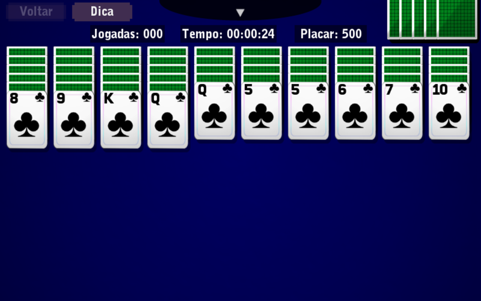 Spider Solitaire Max - عکس بازی موبایلی اندروید