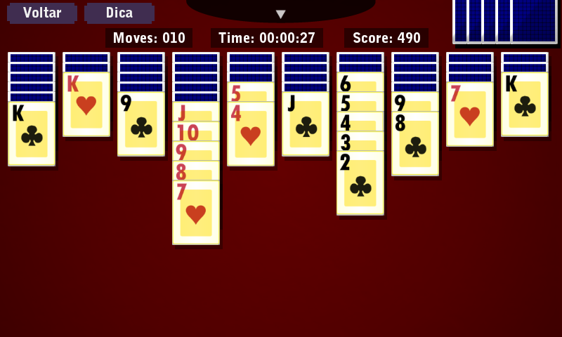 Spider Solitaire Max - عکس بازی موبایلی اندروید