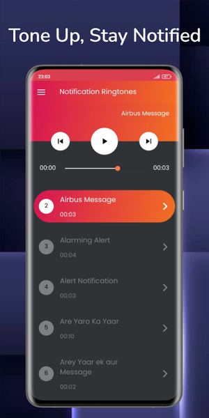 Notification Sounds: Ringtones - عکس برنامه موبایلی اندروید