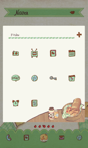 Meals dodol launcher theme - Image screenshot of android app