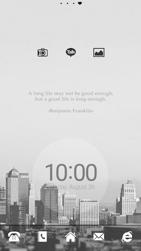 Good life dodol luancher theme - Image screenshot of android app