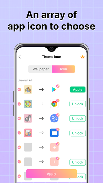 Theme Pack: Icon Changer - عکس برنامه موبایلی اندروید