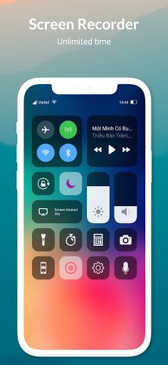 Control Center OS15 - Screen Recorder - Image screenshot of android app