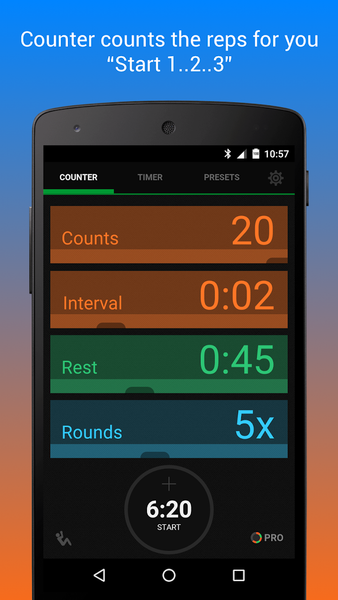iCountTimer - Image screenshot of android app