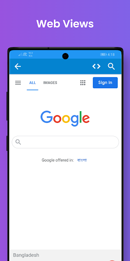 HTML View & Source Code Viewer - Image screenshot of android app