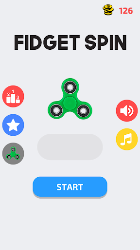 Fidget Spin - Figet Toy Spinne - عکس بازی موبایلی اندروید